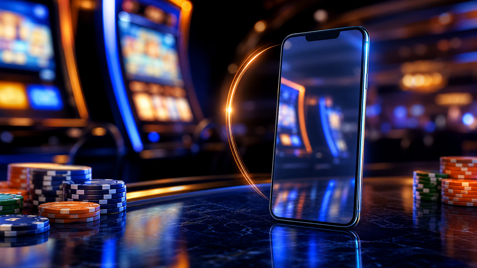 SpinInio Casino mobile lobby with colourful game tiles